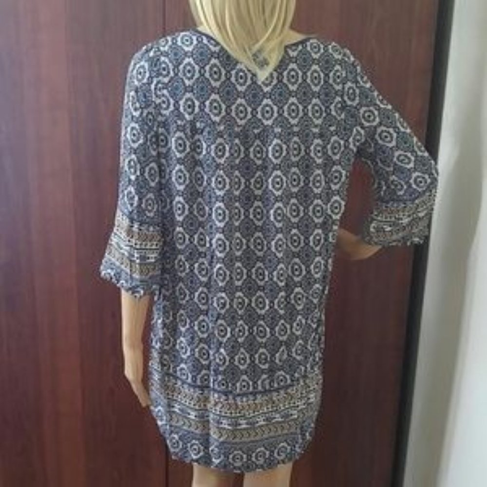Flying Tomato boho festival mini shift dress size medium - Picture 5 of 5